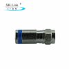 rf coaxial connector f male compression for rg6 connector nickel